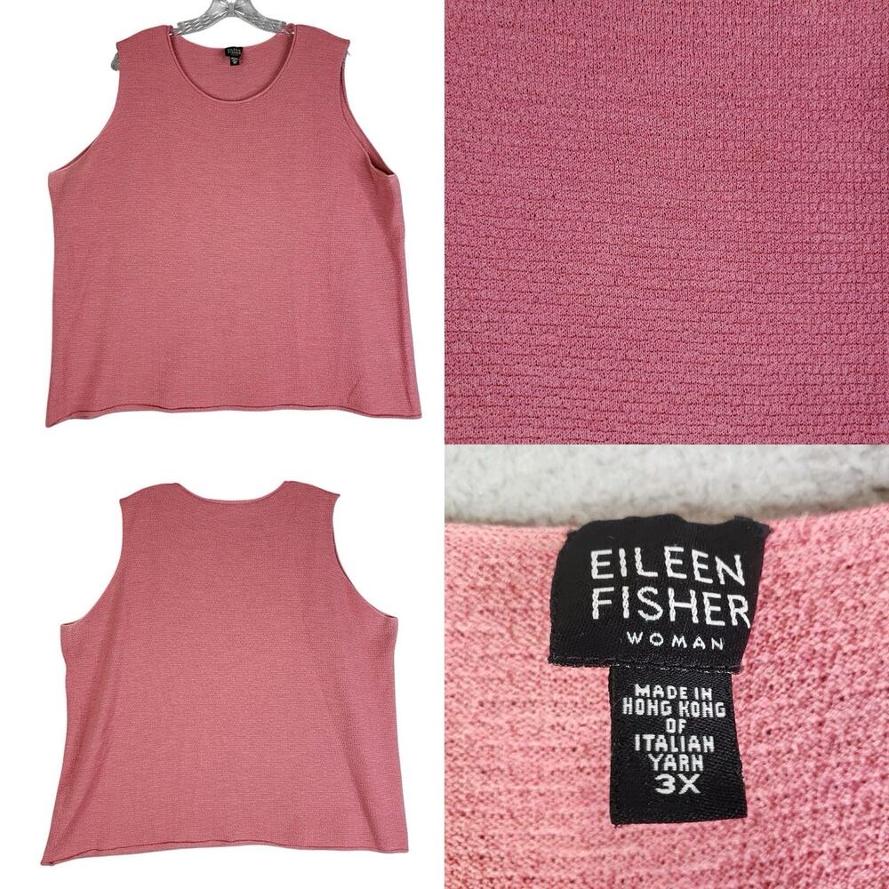 Eileen Fisher Pink Tank Top